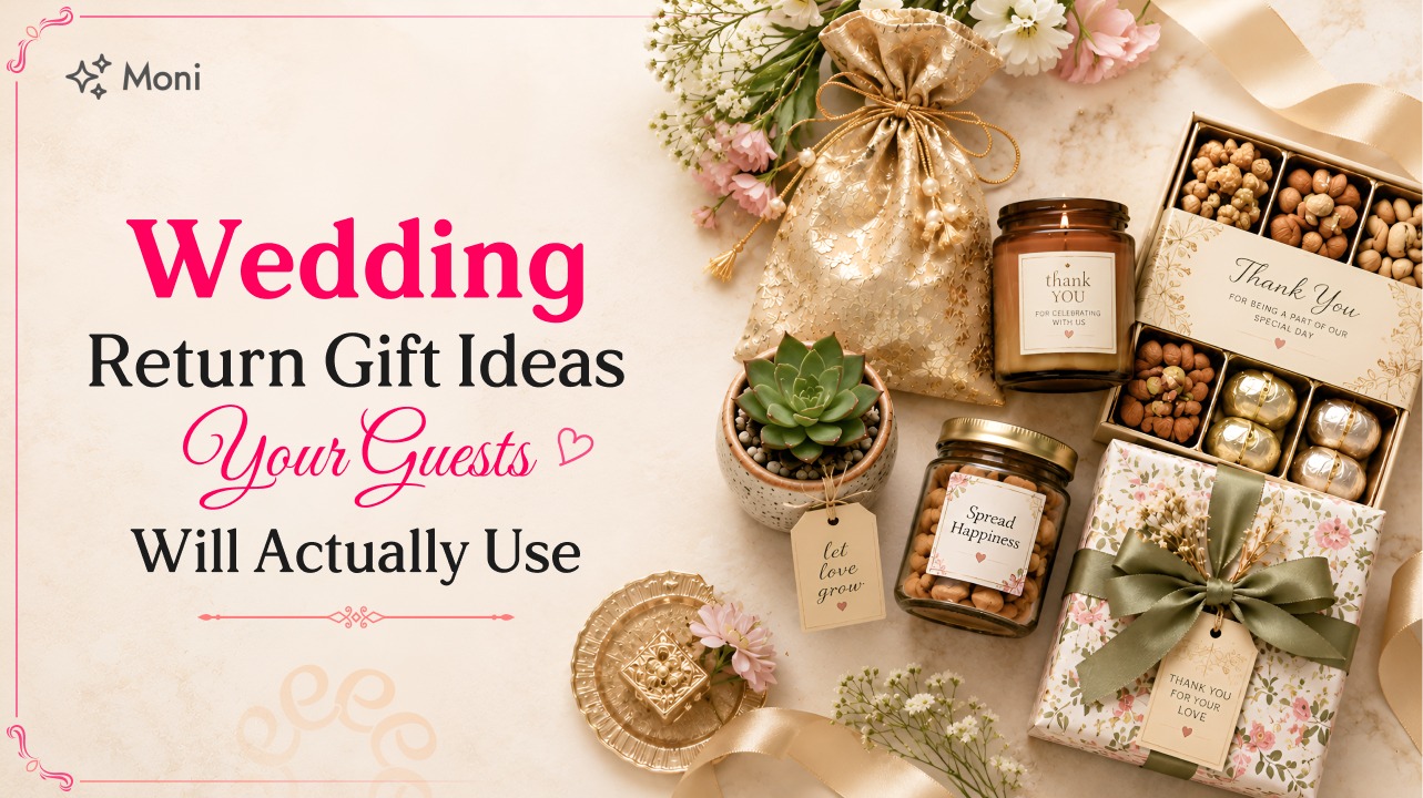 Wedding Return Gift Ideas Your Guests Will Actually Use