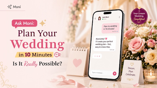 Ask Moni: Plan Your Wedding in 10 Minutes, Is It Really Possible?