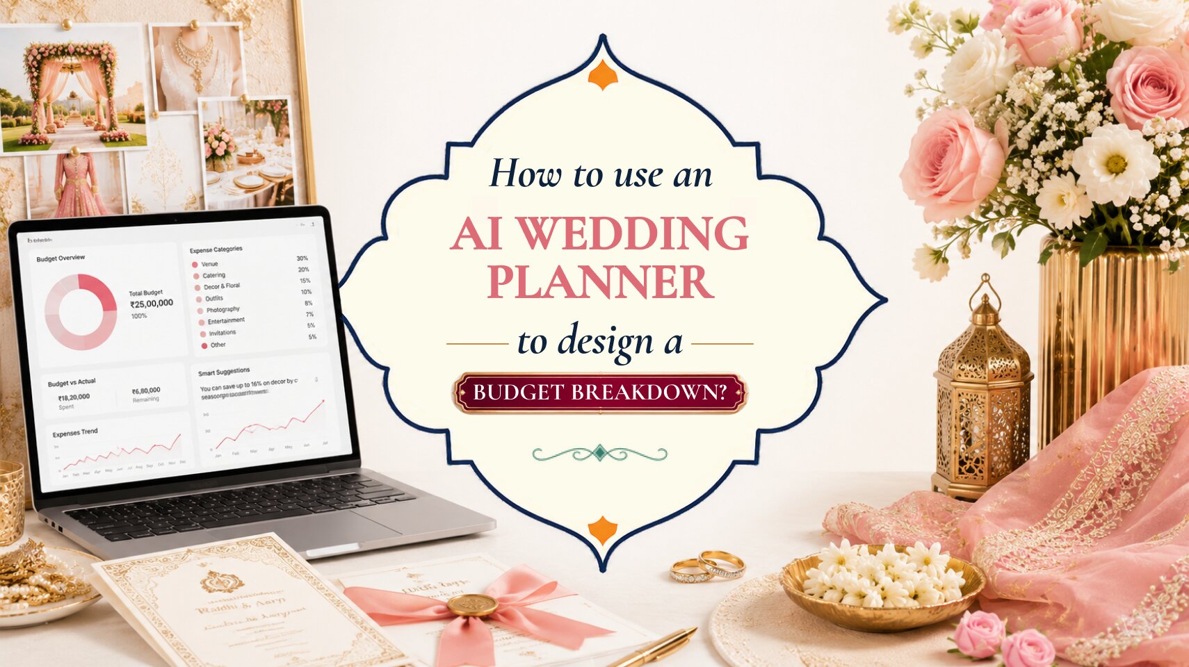 How to Use an AI Wedding Planner to Design a Budget Breakdown?