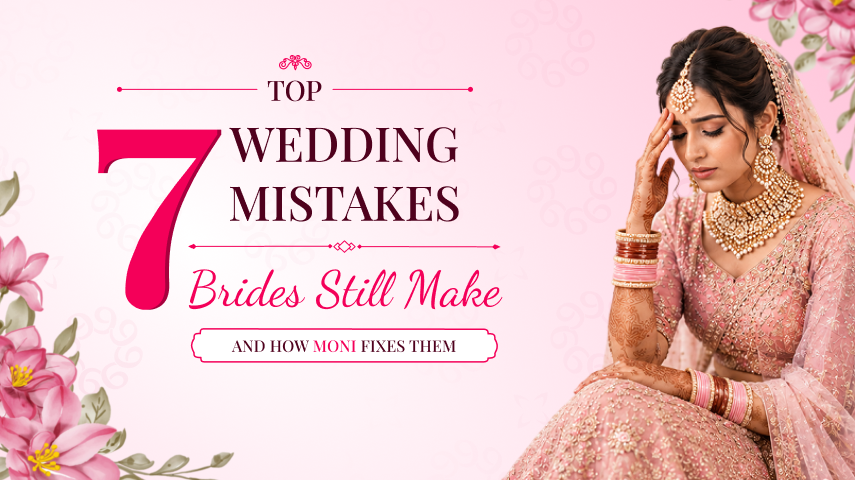 Top 7 Wedding Mistakes Brides Still Make (And How Moni Fixes Them)