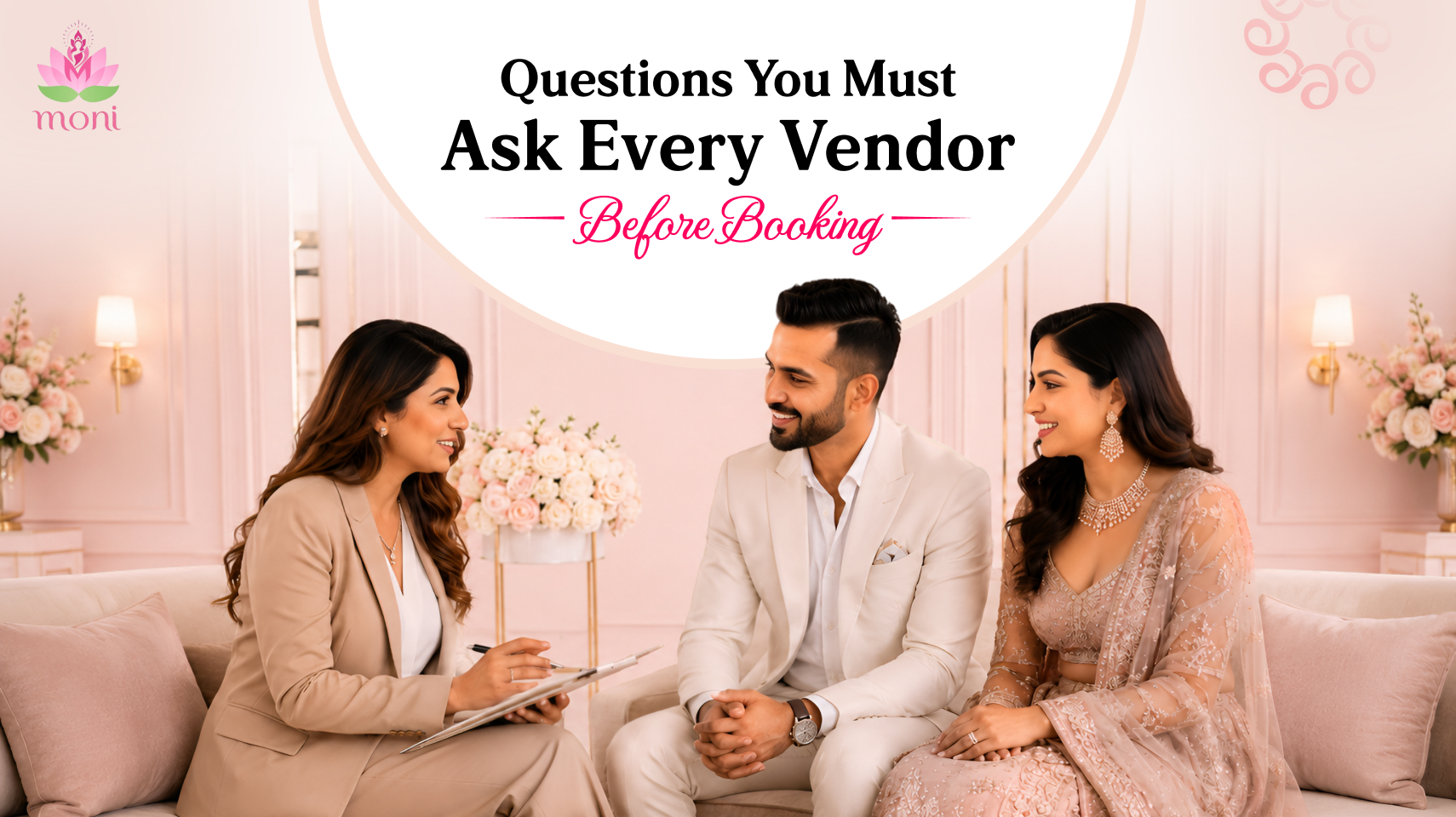 Questions You Must Ask Every Vendor before Booking
